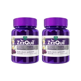 ZzzQuil Natura Forte Melatonin, упаковка 2x30 жевательных резинок