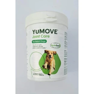 YuMOVE Joint Care for Adult Dogs, XS-XL, добавка для суставов для собак, коробка, 300 таблеток
