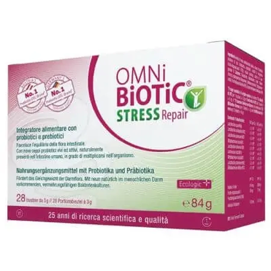 Omni biotic stress repair 28 3 g sachets: цены и характеристики