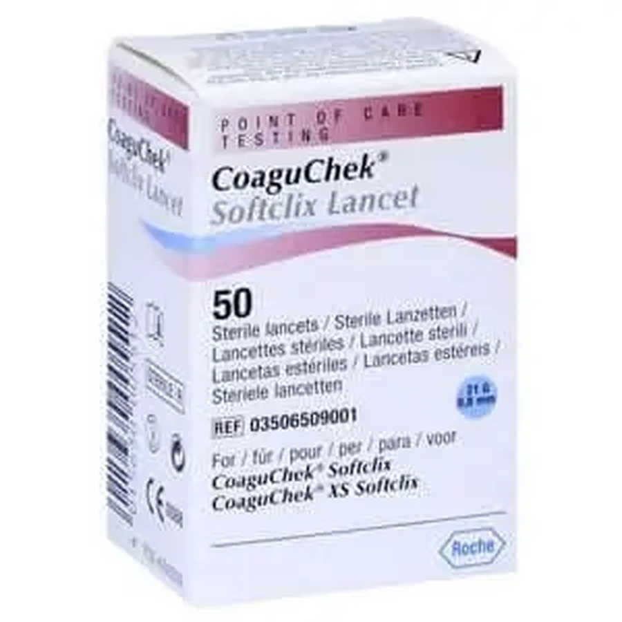 Coaguchek Softclix Lancet 50 шт: ціни та характеристики