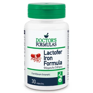 Формула заліза Lactofer від Doctor's Formulas 30 капс.