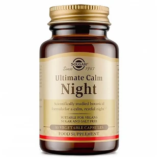 Solgar Ultimate Calm Night 30капс