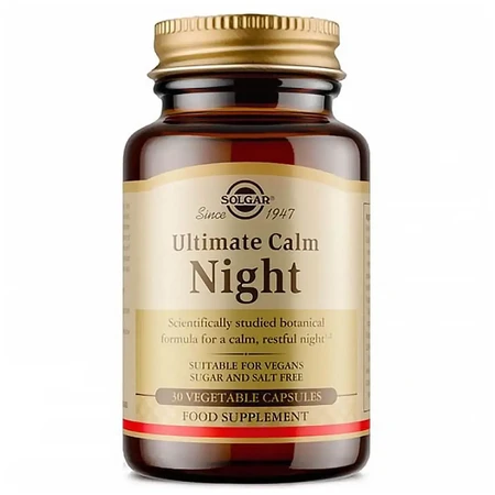 Solgar Ultimate Calm Night 30капс: цены и характеристики