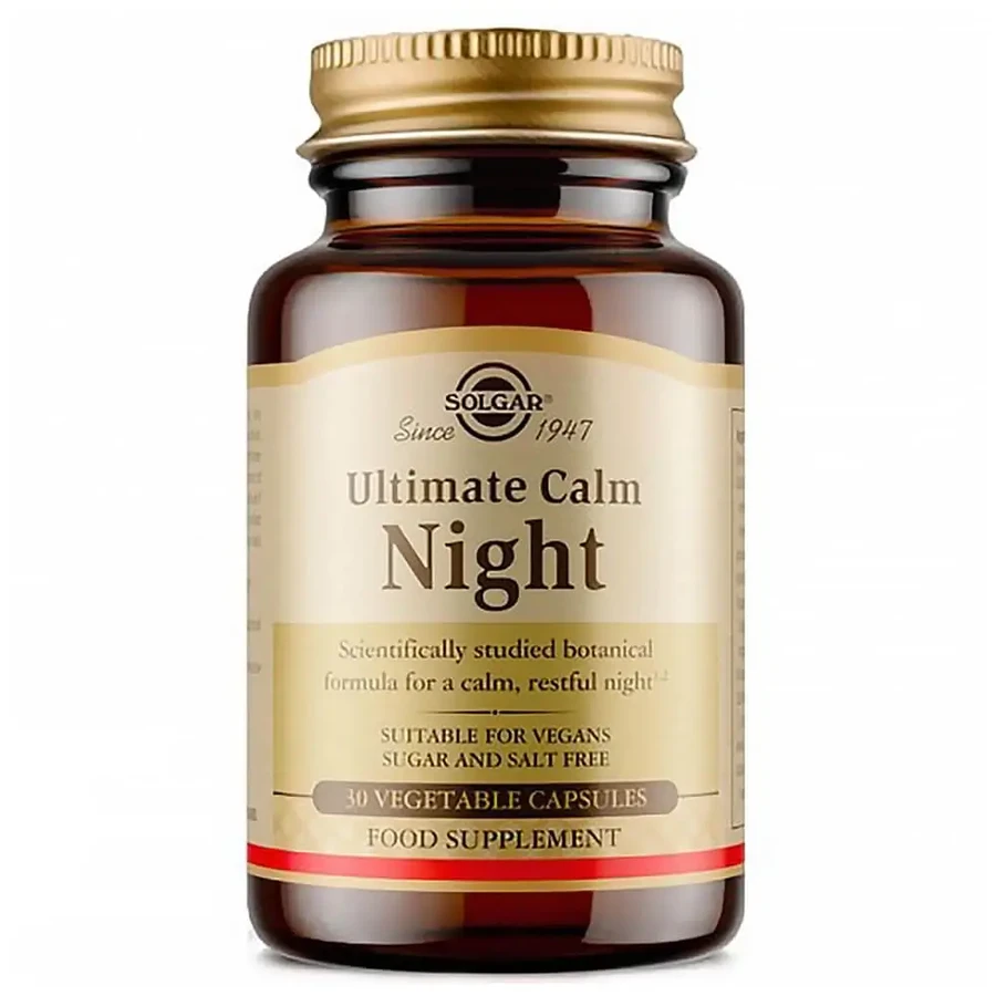 Solgar Ultimate Calm Night 30капс: цены и характеристики