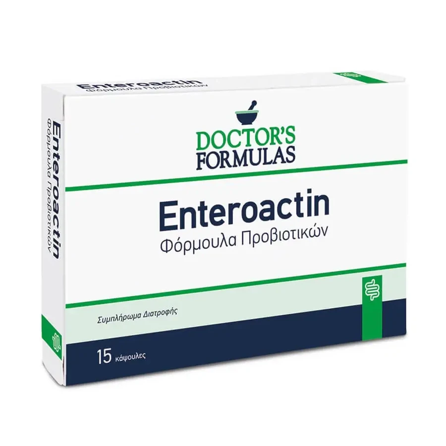 Doctor's Formulas Энтероактин Пробиотическая формула 15 капс: цены и характеристики