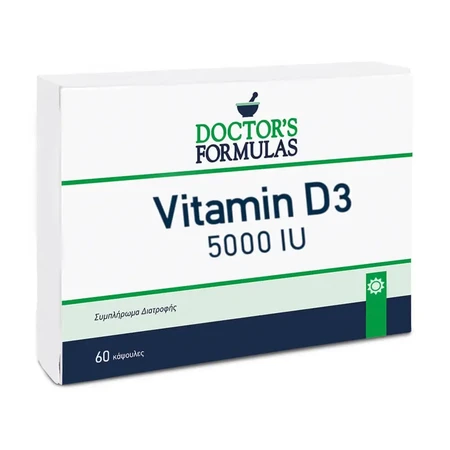 Doctor's Formulas Вітамін D3 5000 МО 60 софтгелів: ціни та характеристики