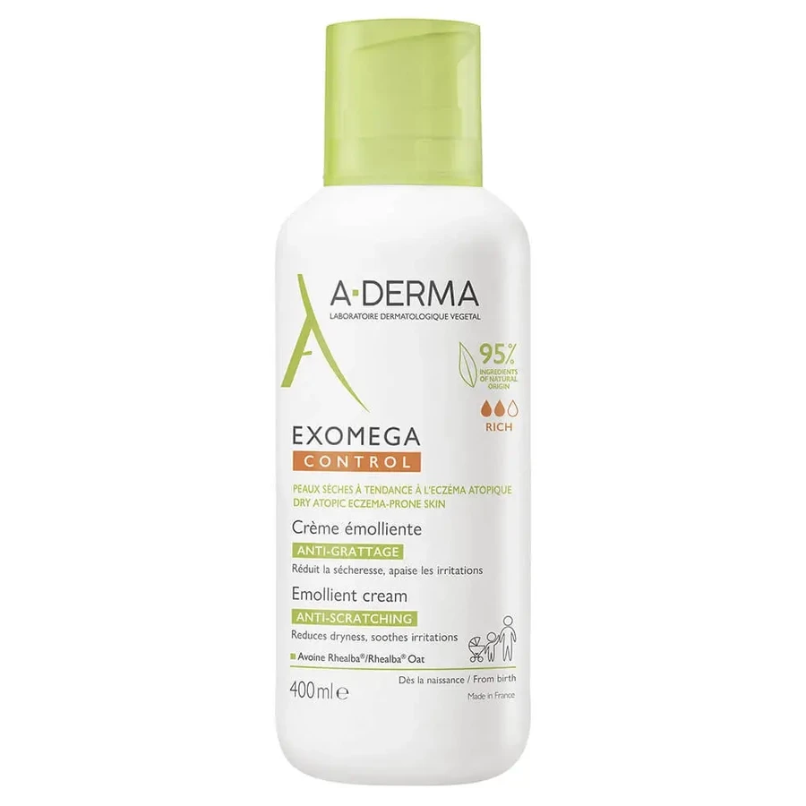 A-Derma Exomega Control Rich Emollient Cream 400 мл: цены и характеристики