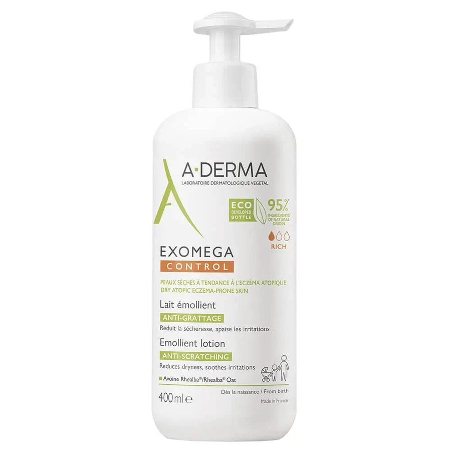 A-Derma Exomega Exomega Control Emollient Milk 400 мл: цены и характеристики