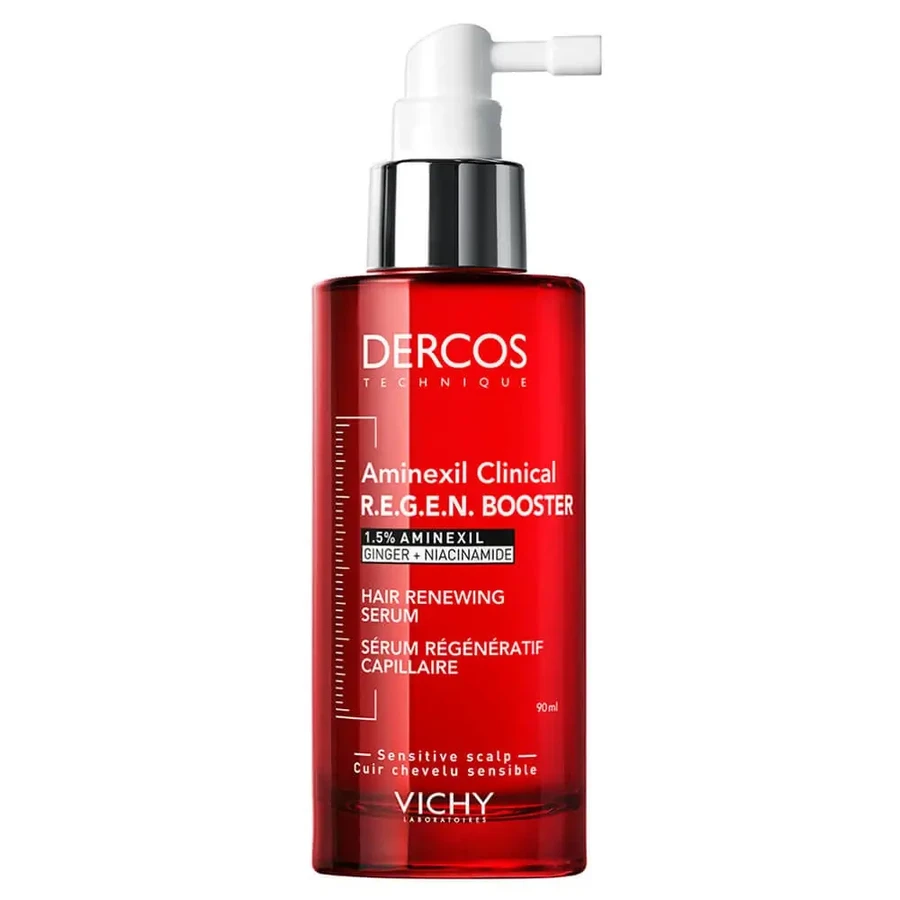 Vichy Dercy Aminexil Aminexil Clinical R.E.G.E.E.N. Booster Восстанавливающая сыворотка для волос 90 мл: цены и характеристики