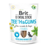 BRIT Dental Stick Teeth & Gums Mushroom and Sage, XS-XL, функциональный поощрительный мешочек для собак, чувствительность зубов, 120 г.