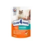 CLUB 4 PAWS Premium Sterilised, Chicken, саше влажный корм для стерилизованных кошек, 80 г