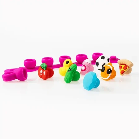 Набір браслетів і каблучок Plip Charms pop-it Plip Charms, бірюзовий: ціни та характеристики