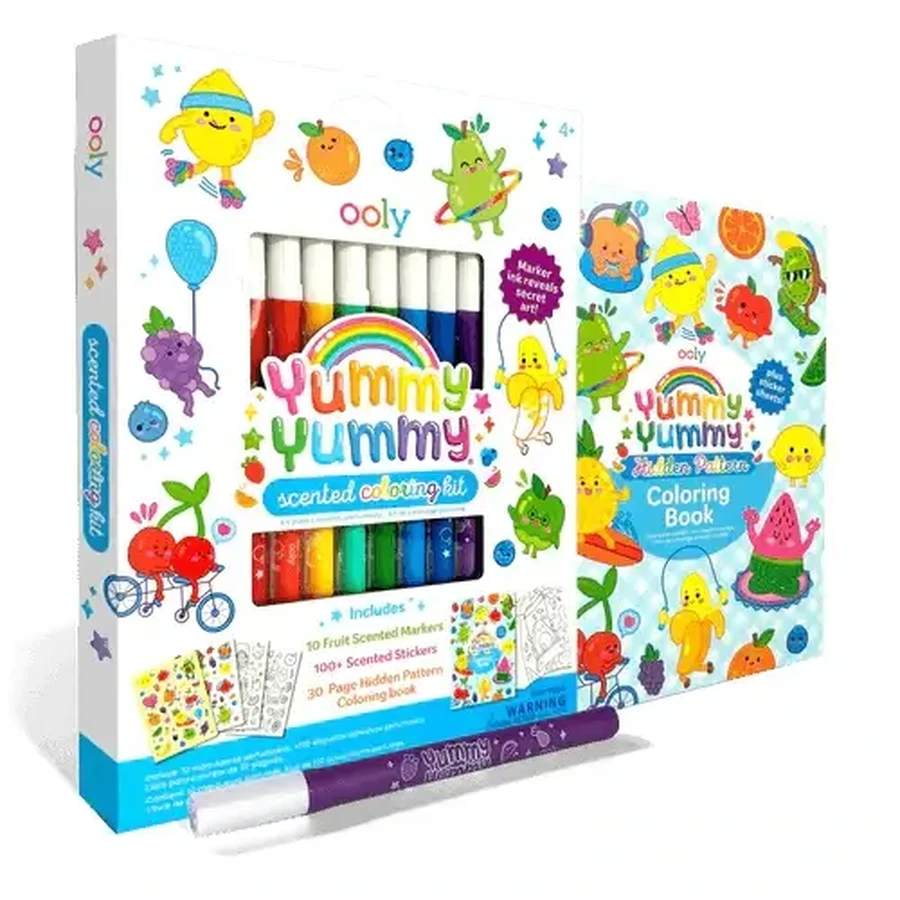 Набір ароматизованих розмальовок Yummy Yummy - 3 в 1: ціни та характеристики
