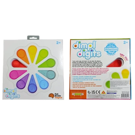 Dimpl Digits - сенсорна іграшка з силіконовими бульбашками: ціни та характеристики