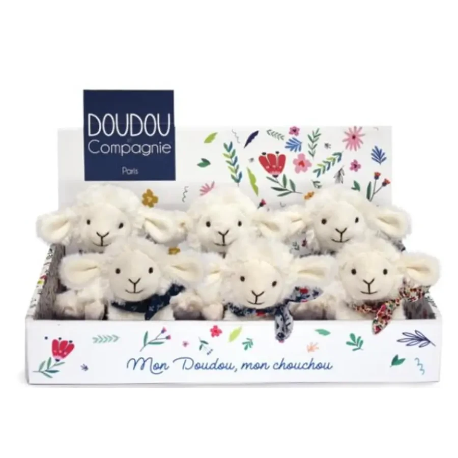 Mielusel Doudoudou® - плюшева іграшка, 12 см, з шарфом: ціни та характеристики
