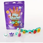 Браслет і каблучка з брелоками Pop-it Plip Charms, фіолетовий: ціни та характеристики