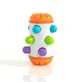 Rolio - сенсорная игрушка в виде цилиндра с кнопками click-clack