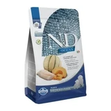 Сухой корм с треской, тыквой и дыней для собак Puppy Medium и Maxi Ocean N&D, 2,5 кг, Farmina