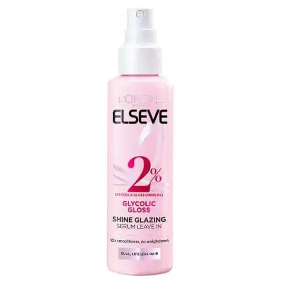 Гликолевая сыворотка для блеска волос Glycolic Gloss, 150 мл, Elseve: цены и характеристики
