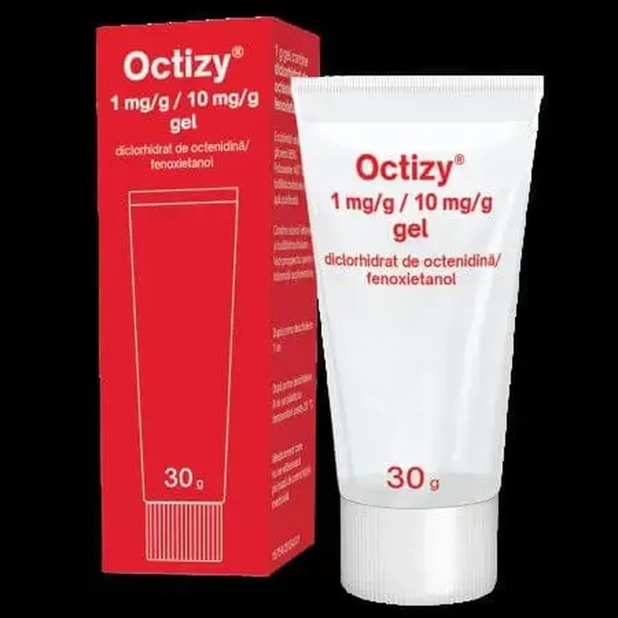 Октизи, гель 1 мг/г/10 мг/г, 30 г, Egis Pharmaceuticals: цены и характеристики