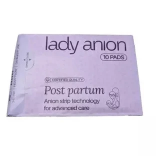 Післяпологові прокладки, 10 шт, Lady Anion