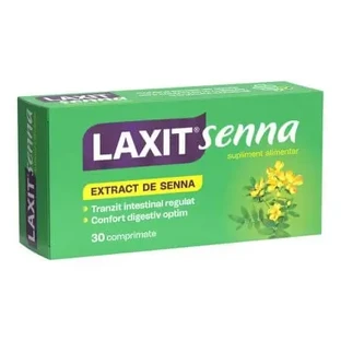 Лаксіт Сенна, 30 таблеток, Fiterman Pharma