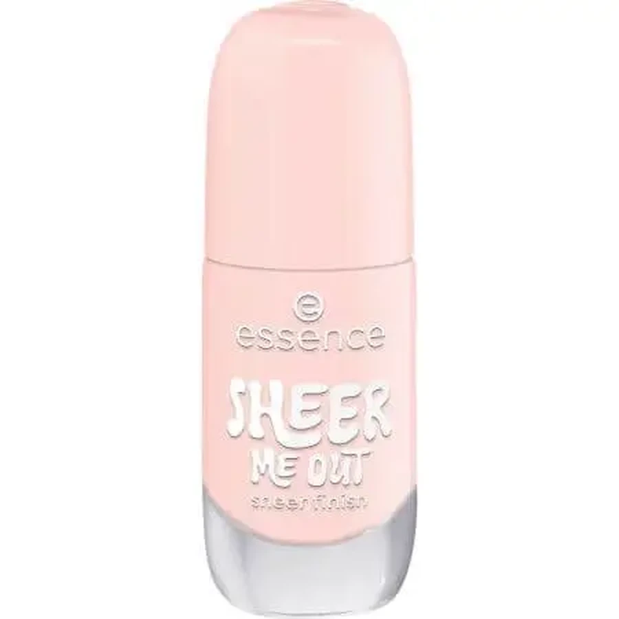 Лак для нігтів 04 Sheer me Out, гель-лак для нігтів, 8 мл, Essence: ціни та характеристики