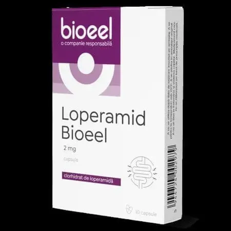 Лоперамид, 2 мг, 10 капсул, Bioeel: цены и характеристики