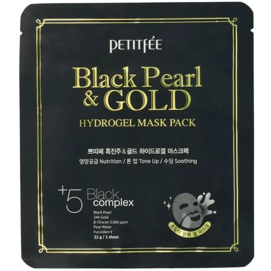Petitfee Black Pearl & Gold Mask Pack 32 g: цены и характеристики