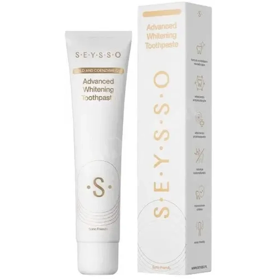 Зубная паста SEYSSO Gold Advanced Whitening Complex ...: цены и характеристики