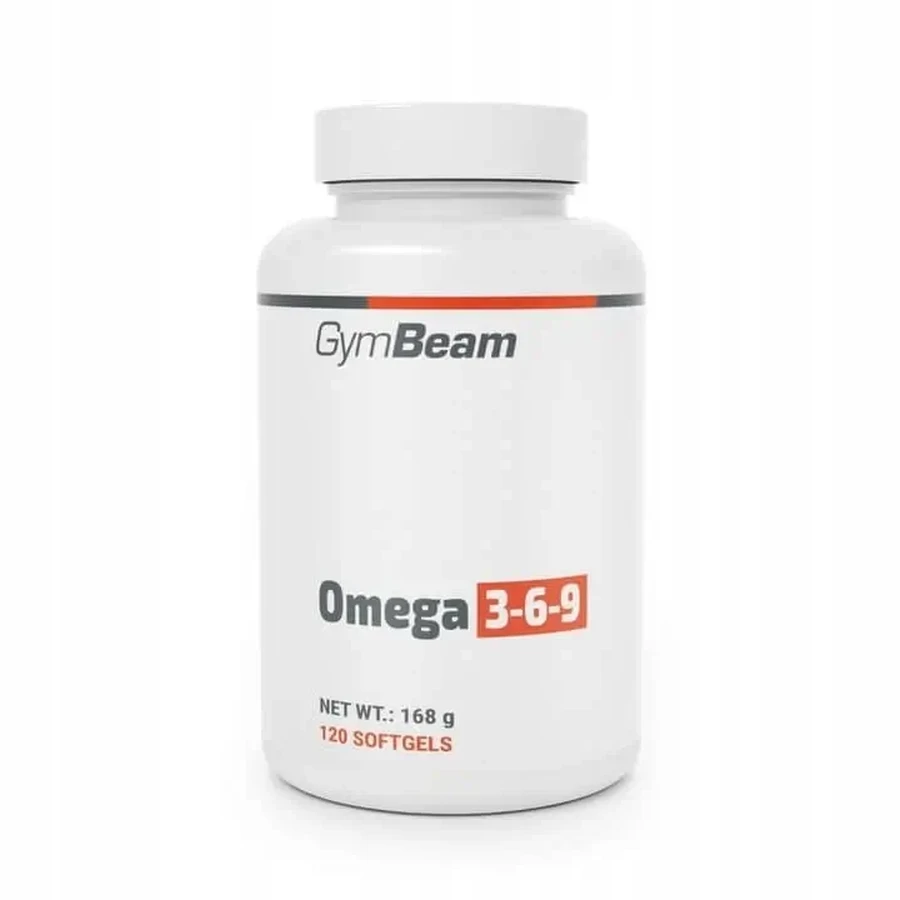 GymBeam Omega 3-6-9 120 капсул: ціни та характеристики