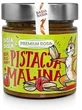 Basia Basia Alpi - Крем из арахисового масла с фисташками и малиной 195 г