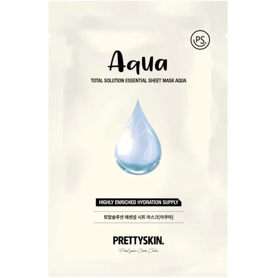 PRETTYSKIN Total Solution Essential Sheet Mask AQUA ...: цены и характеристики