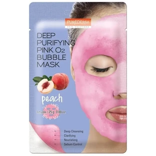 Purederm Depp Purifying Pink O2 Bubble Mask ...