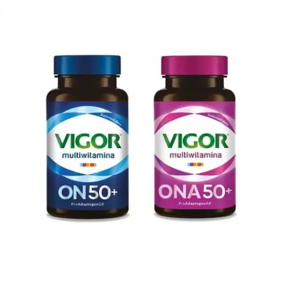 VIGOR ON 50+ мультивитаминная добавка 60 таблеток + VIGOR ...: цены и характеристики