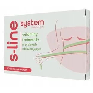 S-Line System Витамины и минералы 10 таблеток