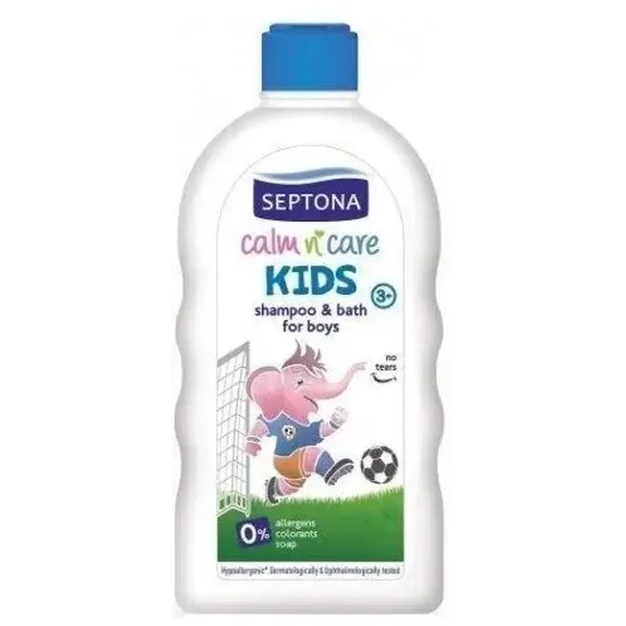 Гіпоалергенний шампунь SEPTONA KIDS для хлопчиків 500мл: ціни та характеристики
