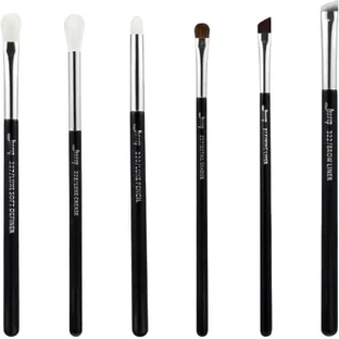 Щетка для волос Jessup Black/Silver Mix Набор из 6 щеток