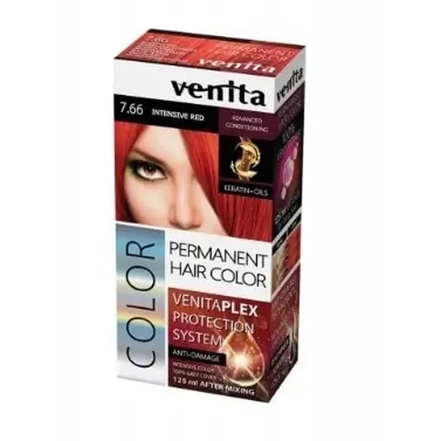 VENITA PLEX Краска 7.66 Интенсивный красный: цены и характеристики