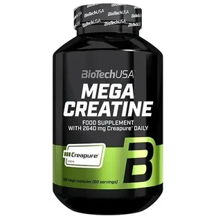 BioTech USA Mega Creatine Monohydrate 120 капсул