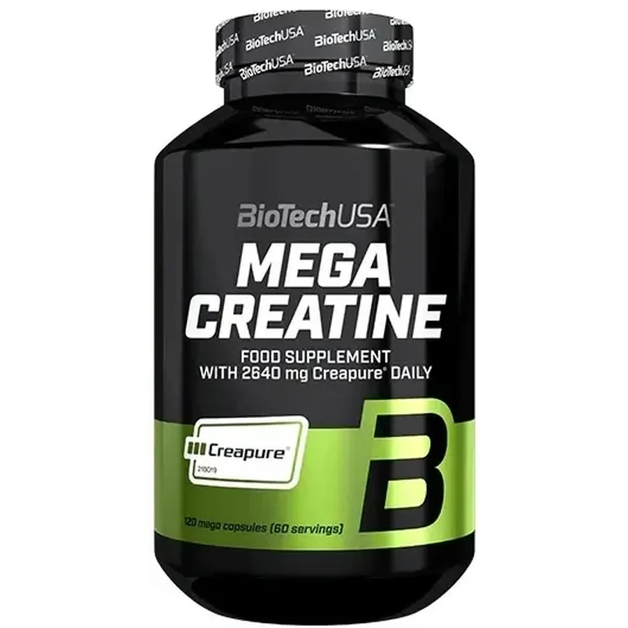 BioTech USA Mega Creatine Monohydrate 120 капсул: цены и характеристики