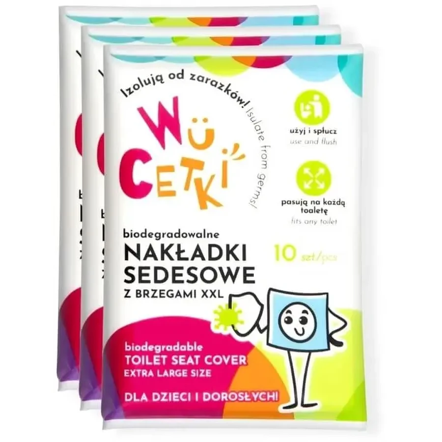 Одноразовые туалетные лотки WuCetki, 3x10 шт.: цены и характеристики