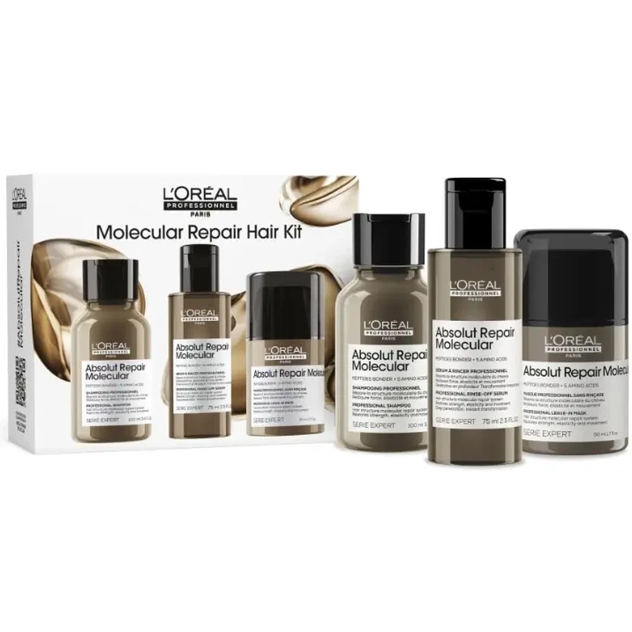 L'oreal Absolut Repair Molecular mini Trio шампунь, сироватка, ...: ціни та характеристики