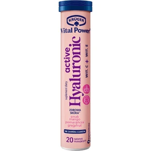 Kruger Vital Power For Hair зі смаком грейпфрута 20 таблеток ...