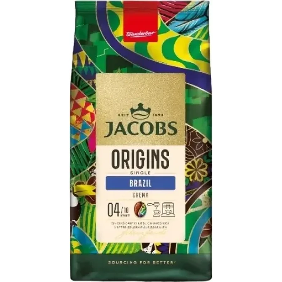Jacobs Origins Бразильский кофе в зернах 1 кг: цены и характеристики