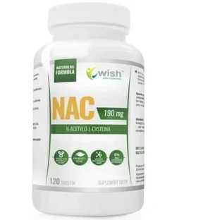 Wish NAC N-Acetylcysteine 190mg 120 таблеток