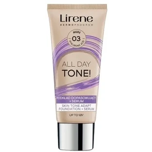 Lirene All Day Tone! Подходящая тональная основа + сыворотка 03 Nude ...