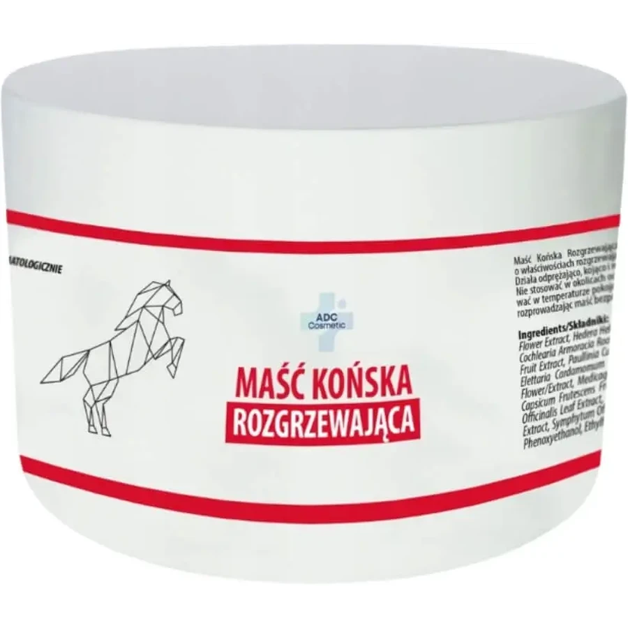 ADC Cosmetic Зігріваюча мазь для коней 250 мл: ціни та характеристики