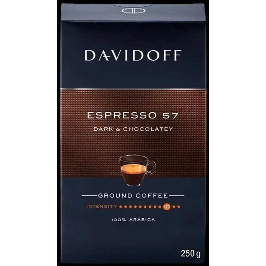 Davidoff Espresso 57 Dark Chocolatey молотый кофе 250 г: цены и характеристики