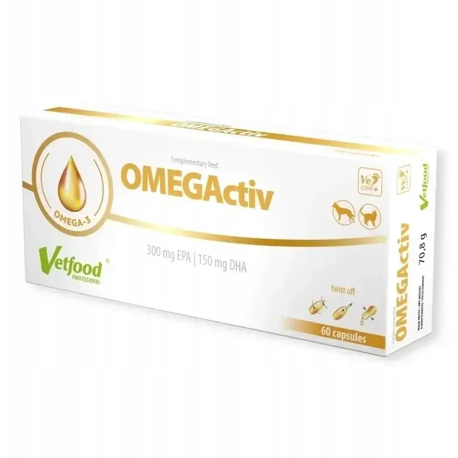 VETFOOD OMEGActiv 60 капсул: ціни та характеристики